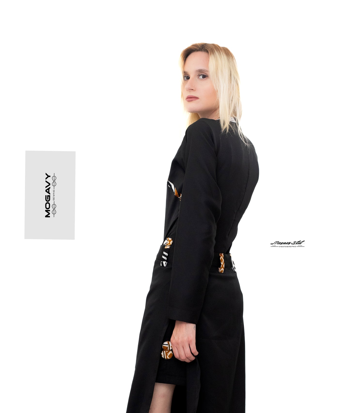 Ensemble Body longue manche et jupe avec culotte intégrée