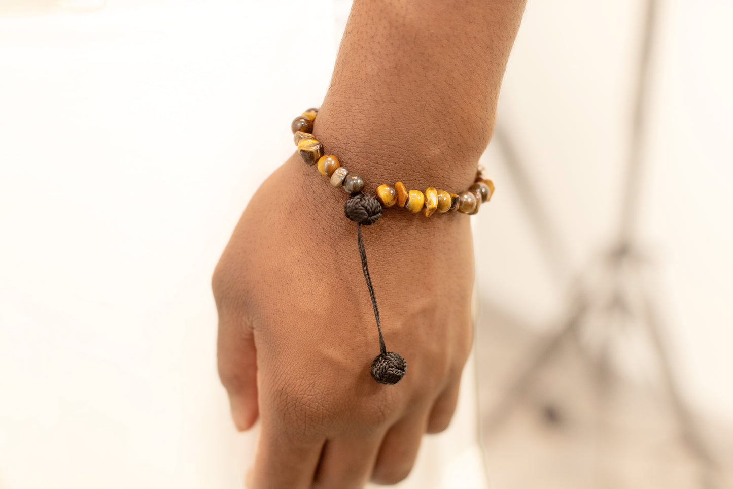Bracelet en Œil de Tigre – Mogavy.sewing
