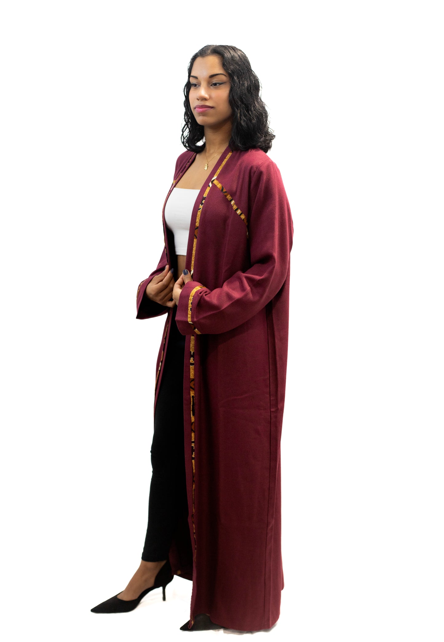 Kimono Manches Longues en Cachemire Doux
