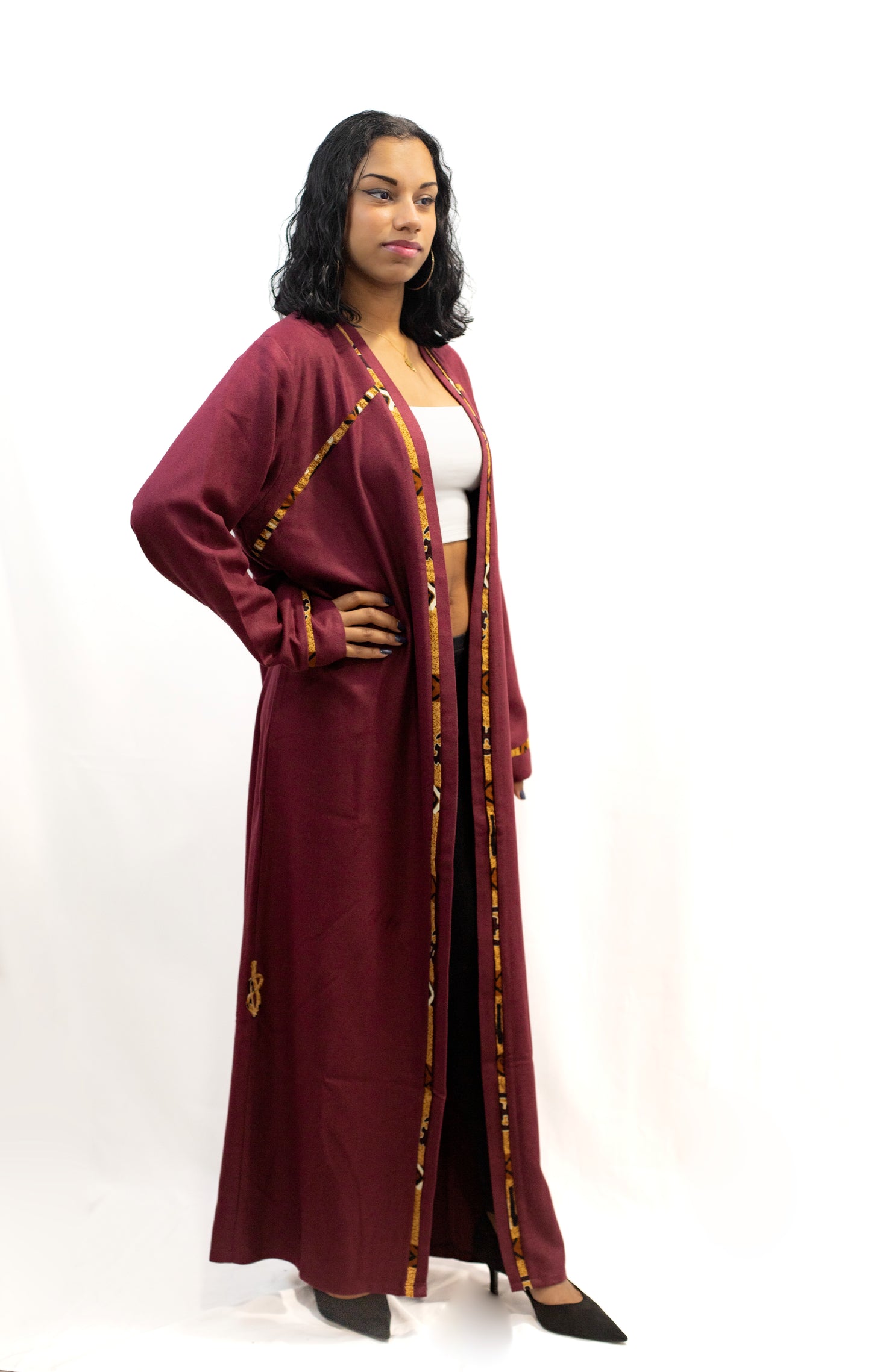 Kimono Manches Longues en Cachemire Doux