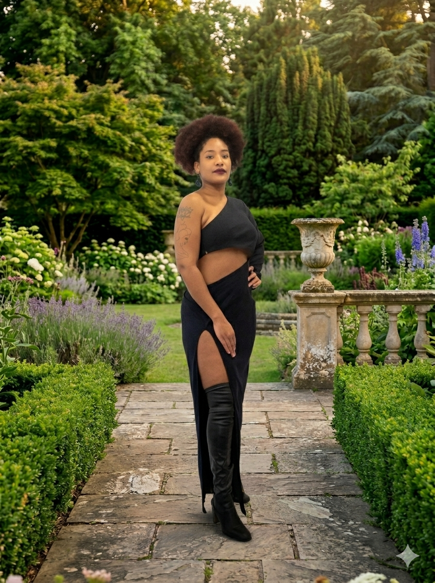 Robe Asymétrique – "Bold Elégance"