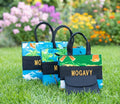 Sac cabas artisanal MOGAVY. Collection évasion tropicale.