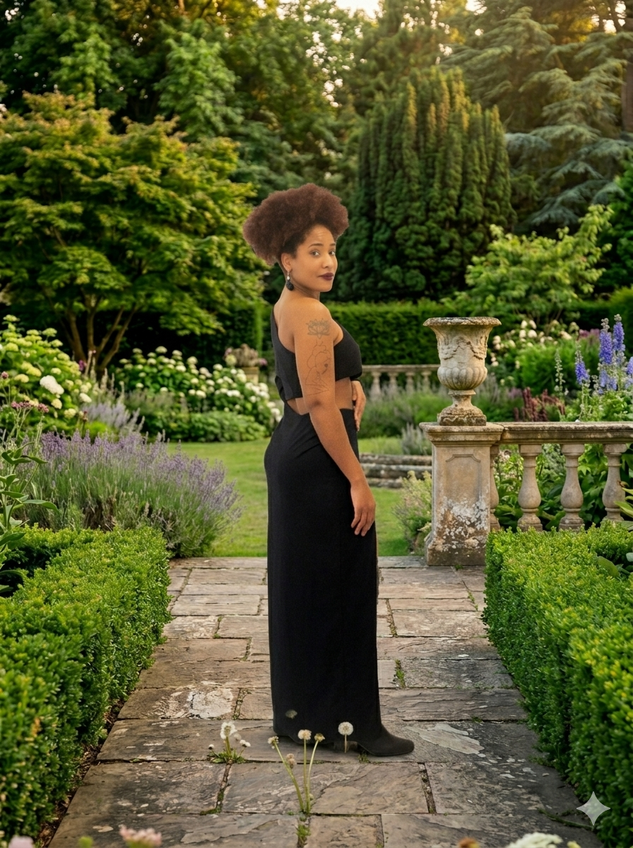 Robe Asymétrique – "Bold Elégance"