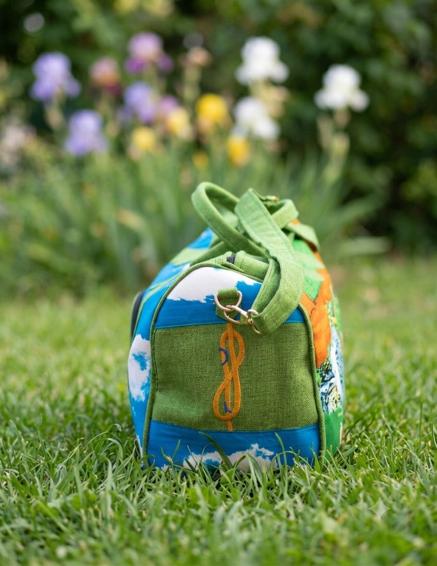 Sac de voyage & sport artisanal. collection "Horizon"