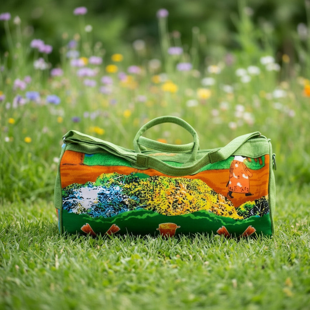 Sac de voyage & sport artisanal. collection "Horizon"