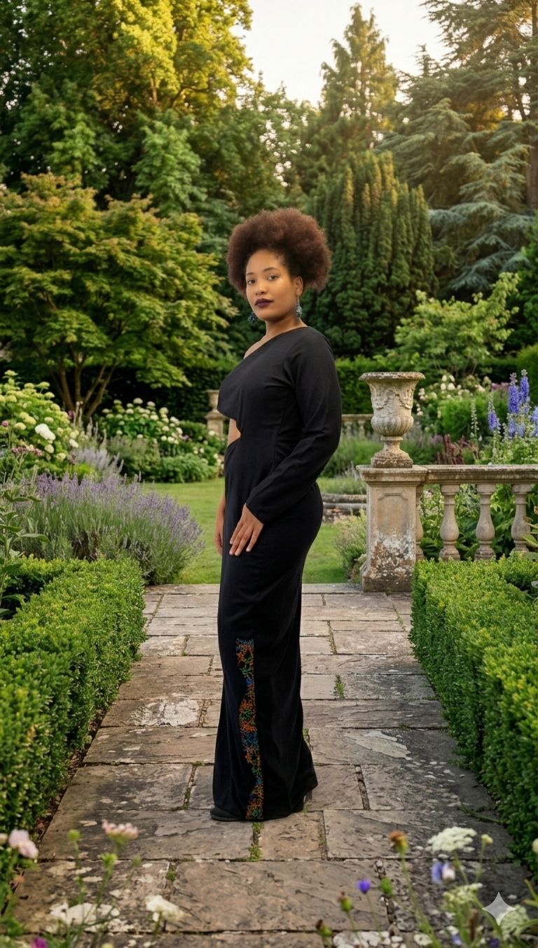 Robe Asymétrique – "Bold Elégance"