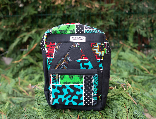 Sac à Dos Unisexe "African style" - Confection Artisanale.