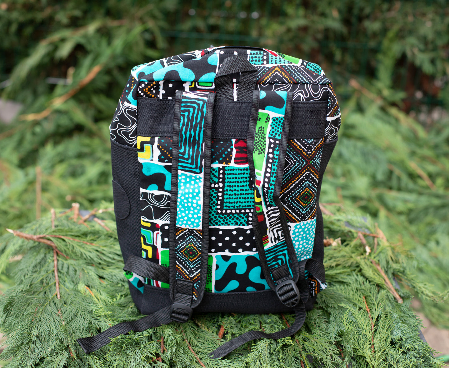 Sac à Dos Unisexe "African style" - Confection Artisanale.