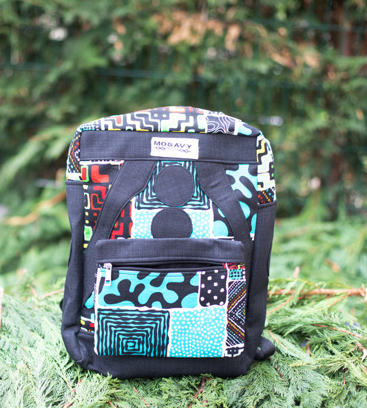 Sac à dos "pagne multicouleur"