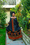 Robe longue artisanale Kaba Ngondo