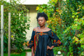 Robe longue artisanale Kaba Ngondo