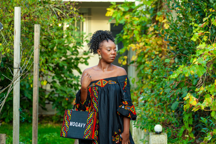 Robe longue artisanale Kaba Ngondo