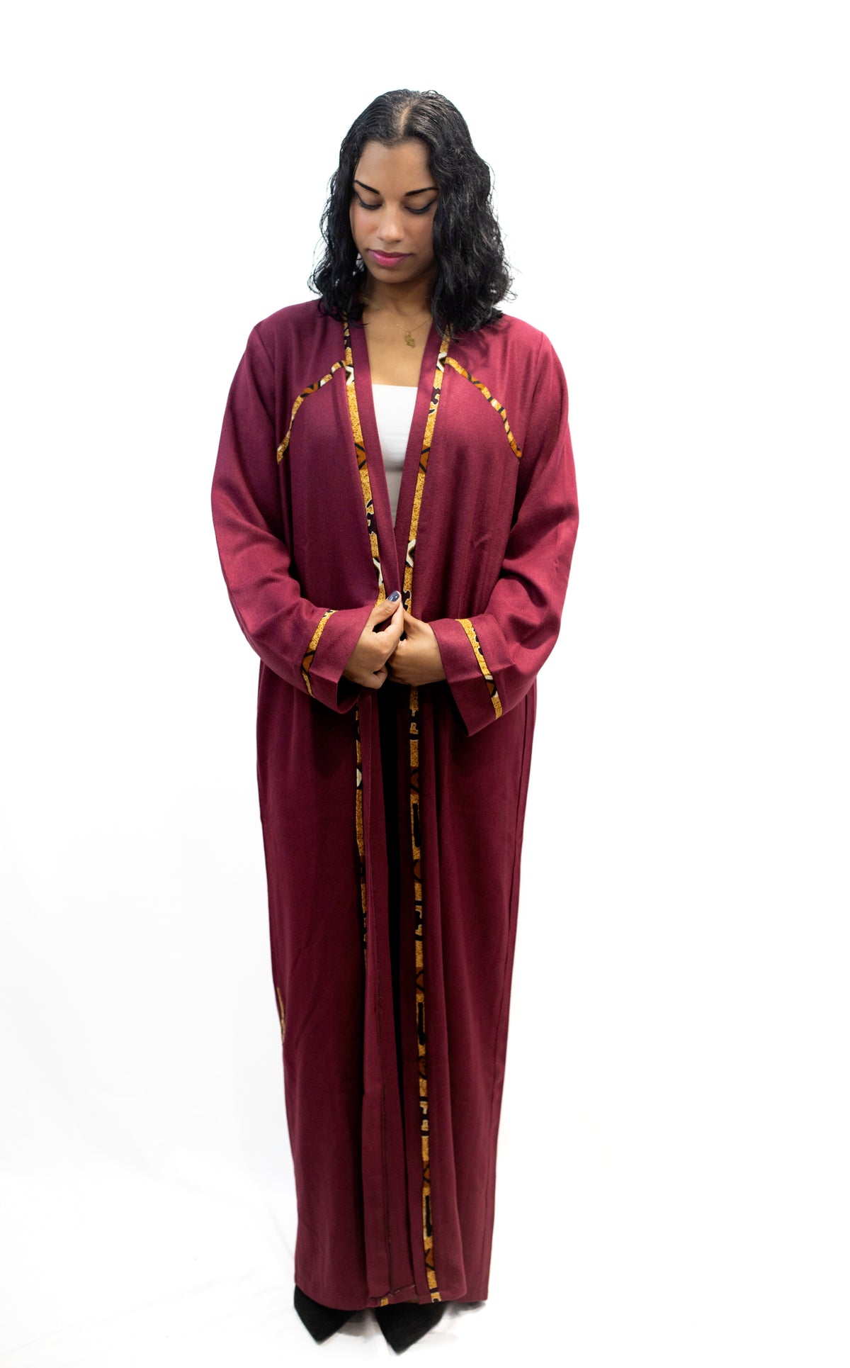 Kimono Manches Longues en Cachemire Doux