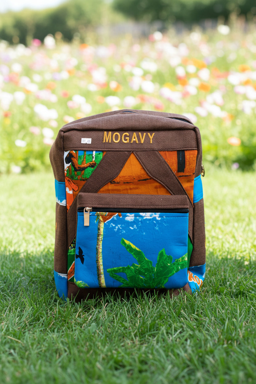 Sac à dos artisanal "Mogavy", L'évasion au Quotidien