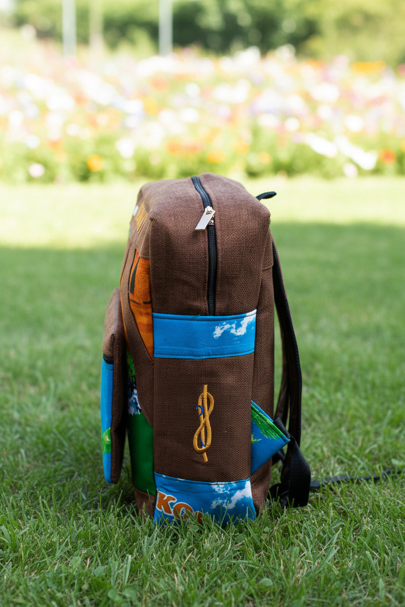Sac à dos artisanal "Mogavy", L'évasion au Quotidien