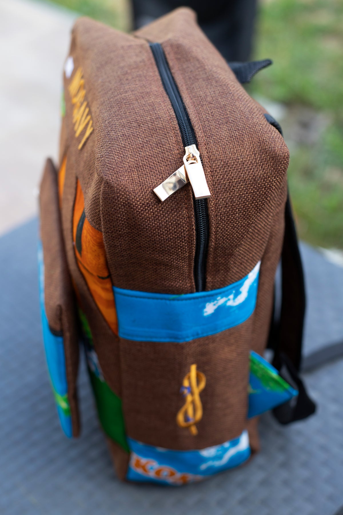 Sac à dos artisanal "Mogavy", L'évasion au Quotidien