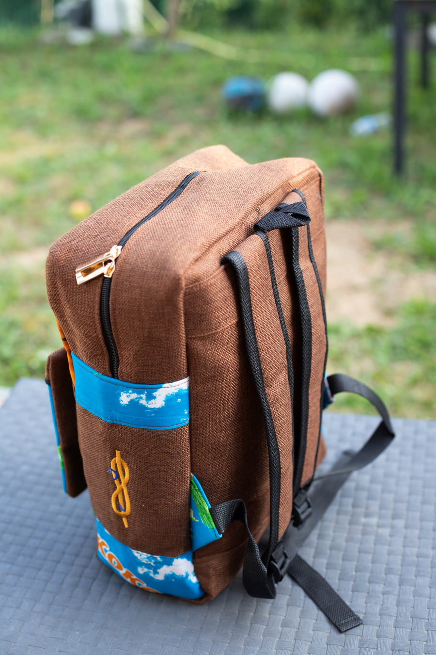 Sac à dos artisanal "Mogavy", L'évasion au Quotidien