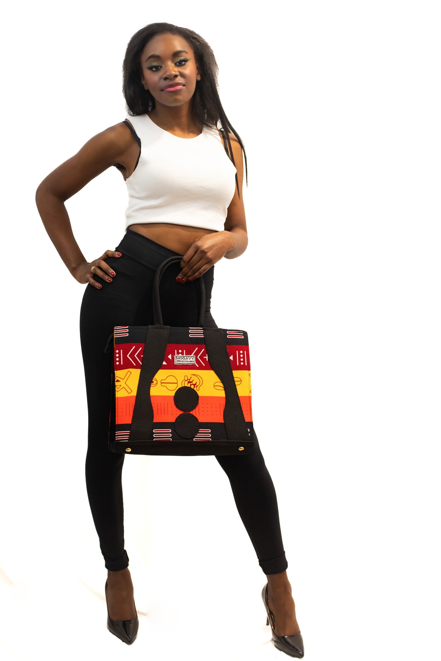 Sac à Main en Pagne Africain avec Motifs Traditionnels - Confection artisanale.