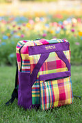Le sac à dos en tissu madras éco-responsable
