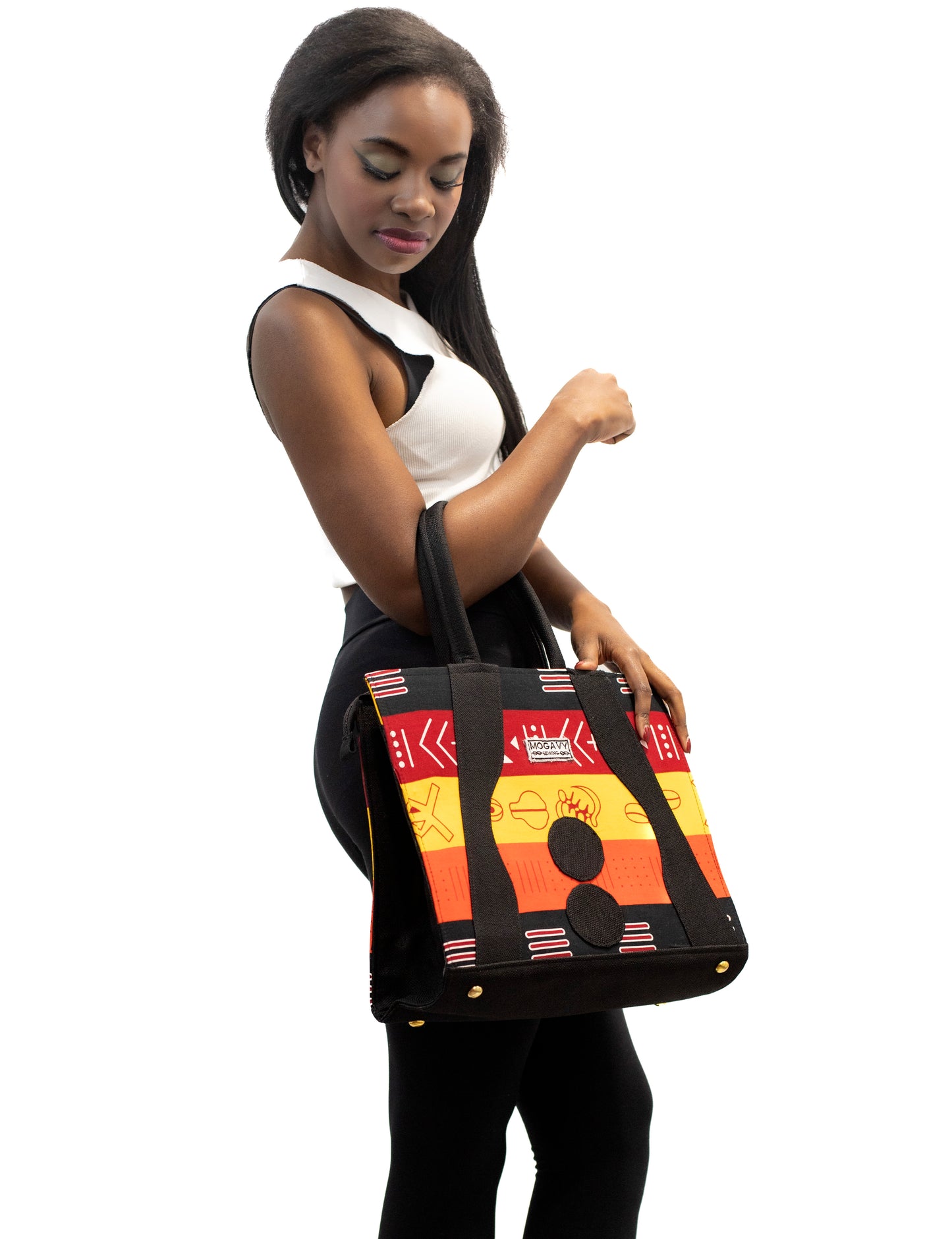 Sac à Main en Pagne Africain avec Motifs Traditionnels - Confection artisanale.