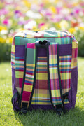 Le sac à dos en tissu madras éco-responsable