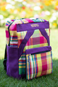 Le sac à dos en tissu madras éco-responsable