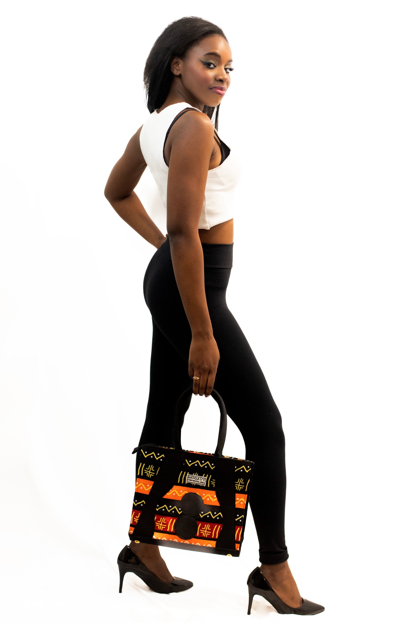 Sac à Main en Pagne Africain avec Motifs Traditionnels - Collection artisanale MOGAVY SEWING
