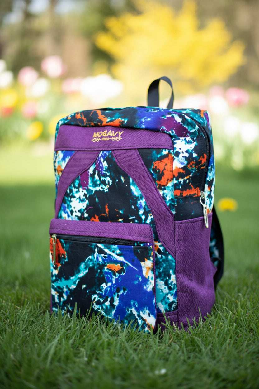 Sac à dos artisanal « Éclat sahélien », Édition limitée