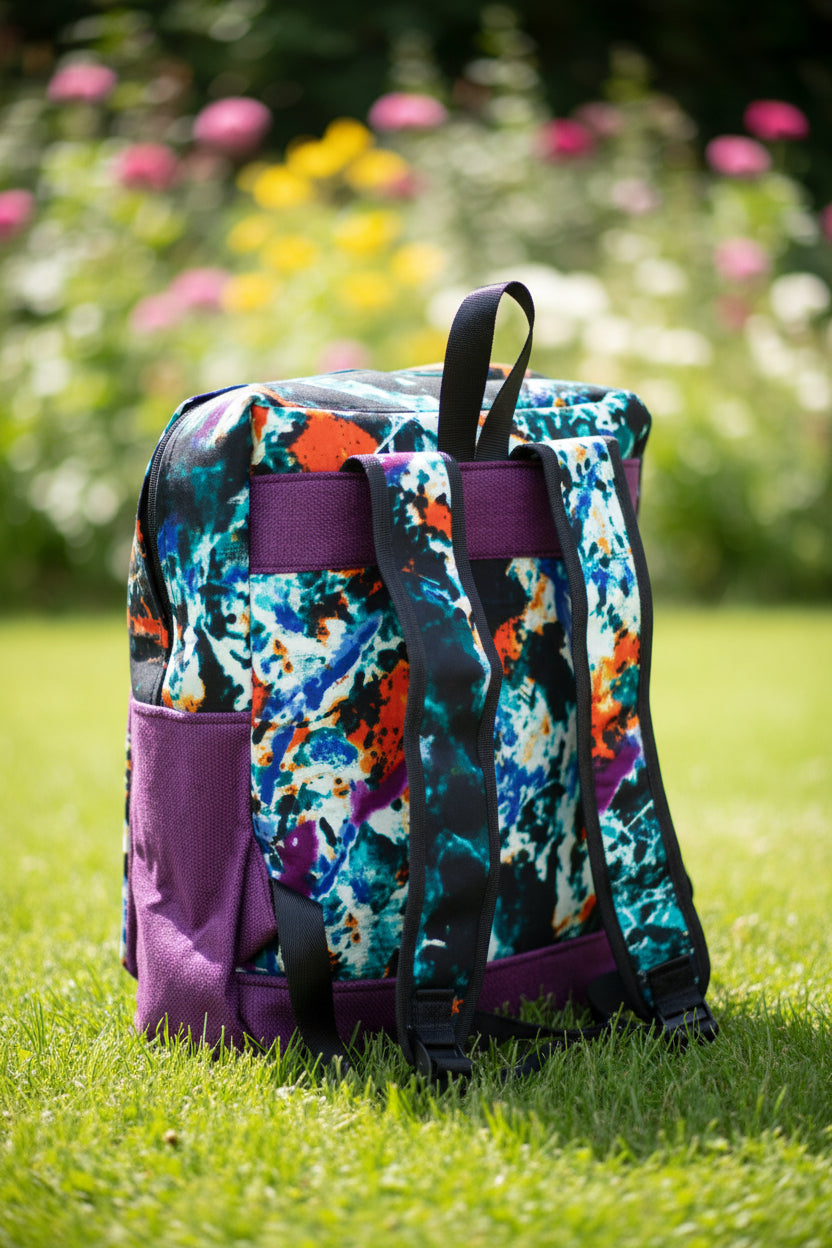 Sac à dos artisanal « Éclat sahélien », Édition limitée