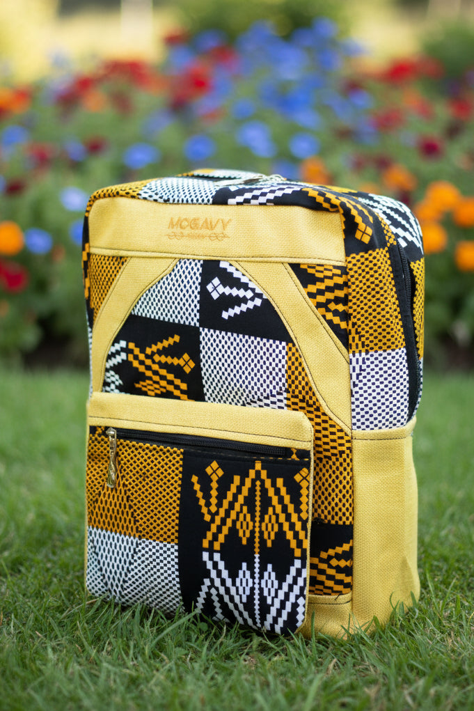 Sac à dos artisanal « Prisme solaire », édition limitée