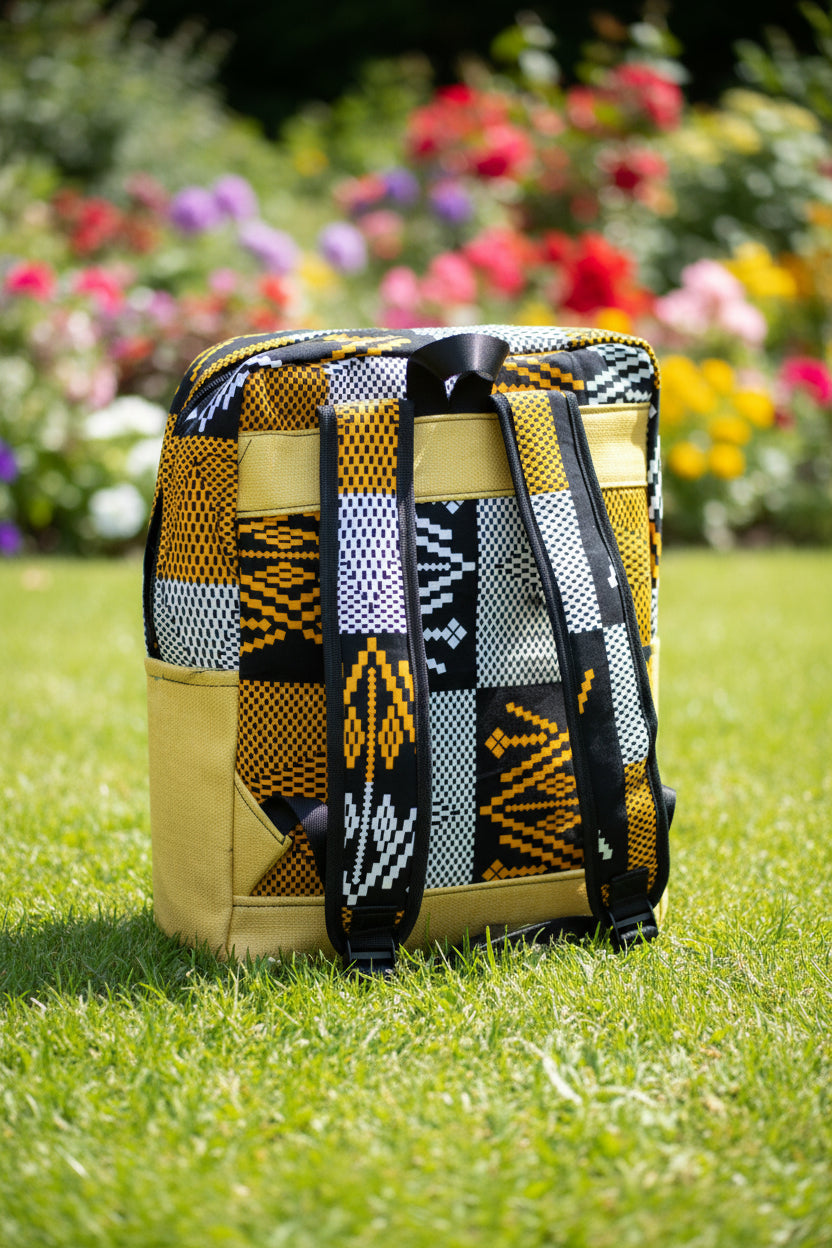Sac à dos artisanal « Prisme solaire », édition limitée