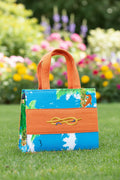 Sac cabas "L'Échappée exotique". Collection MOGAVY.Sewing