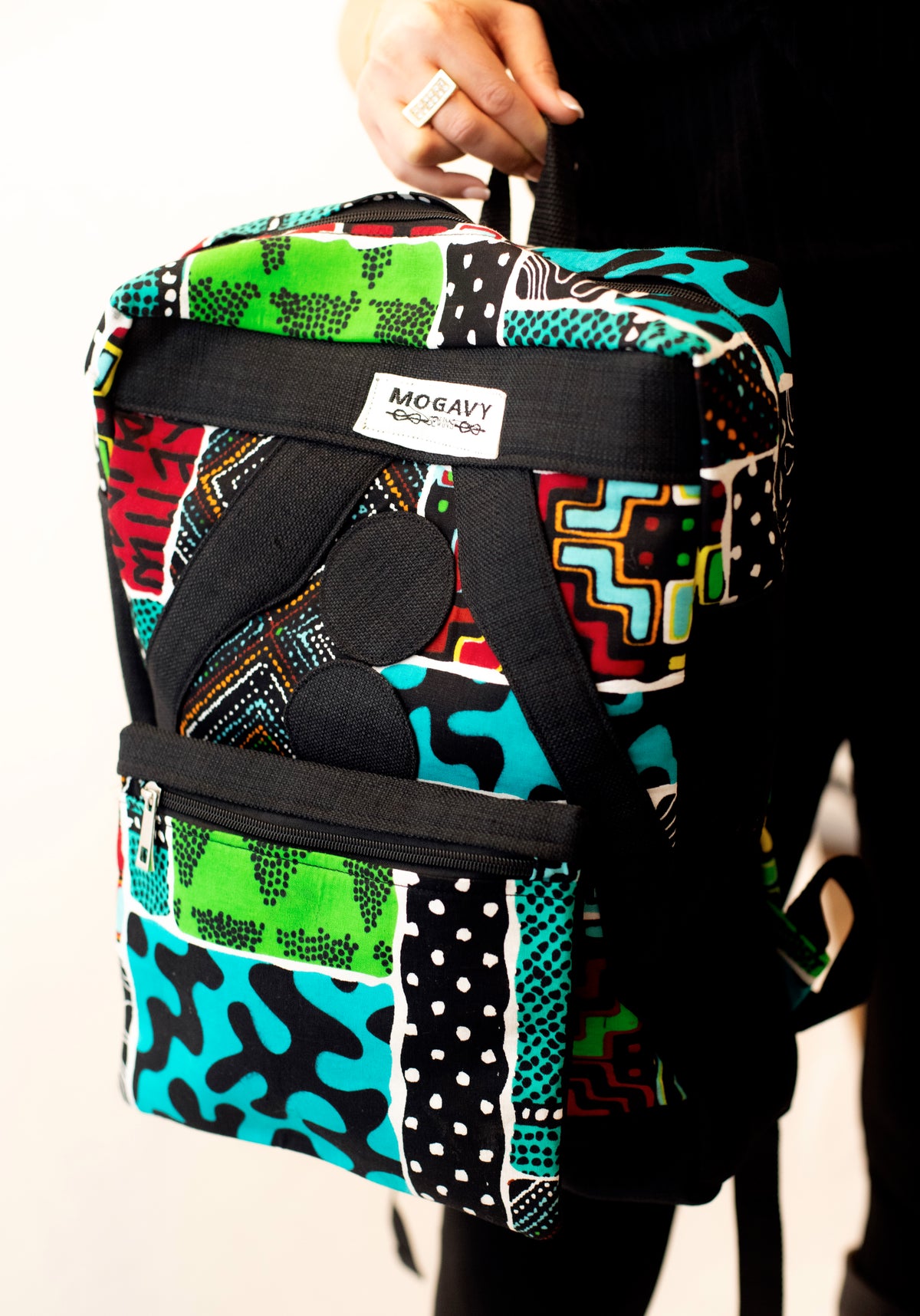 Sac à Dos Unisexe "African style" - Confection Artisanale.